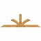 Ekena Millwork Richland Rough Sawn Timber Gable Bracket, Western Red Cedar, 96"W x 32"H x 4"D x 6"F, 8/12 Pitch GBW096X32X0406RIC00RWR - alternate 1